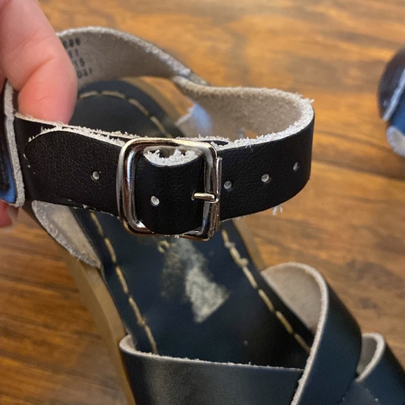 Salt Water size 11 black sandals. Good condition. - Picture 5 of 10